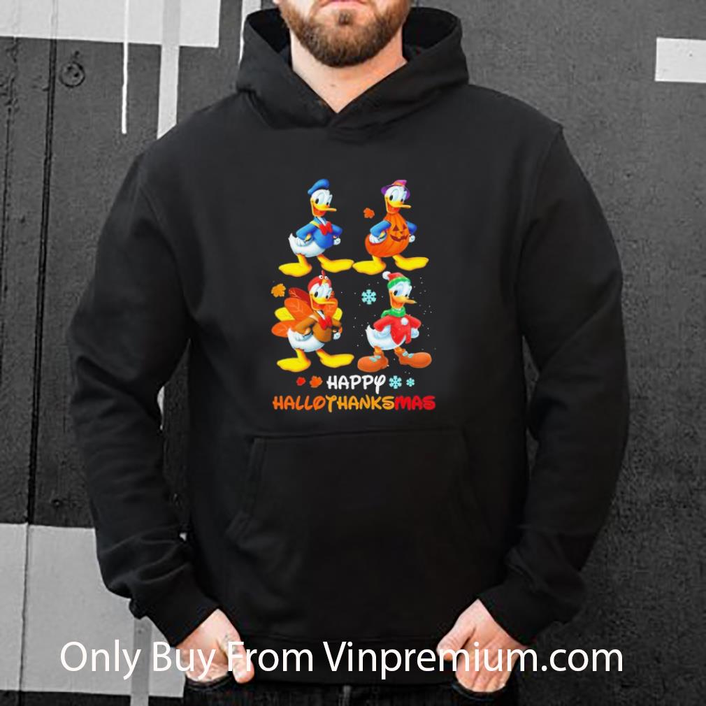 Great Duck Donald’s Happy Hallothanksmas shirt