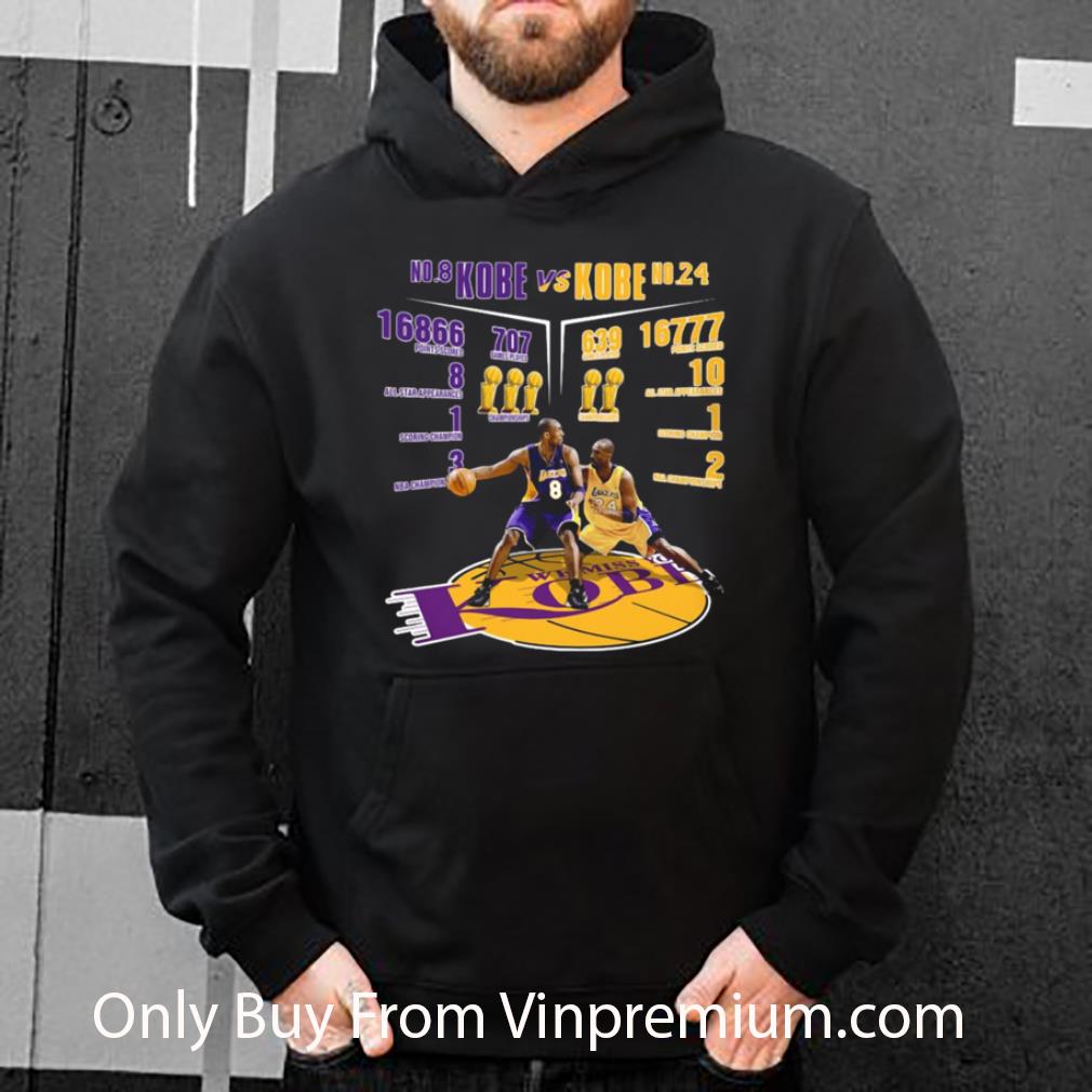 Awesome No 8 Kobe Vs No 24 Kobe Kobe Bryant Larger Imprint shirt 7 Awesome No 8 Kobe Vs No 24 Kobe Kobe Bryant Larger Imprint shirt