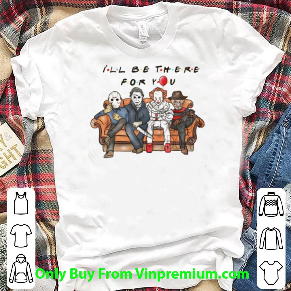 Premium Friends Horror Film Characters I’ll Be There For You Halloween shirt 7