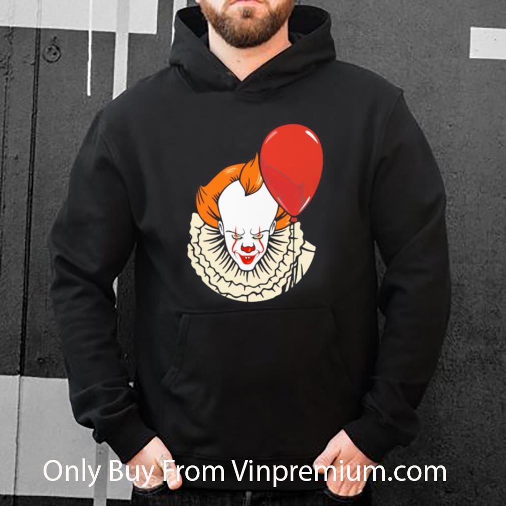 Great Happy Halloween Pennywise Holding Balloon shirt