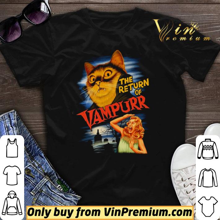 Original Cat the return of Vampurr shirt sweater 6