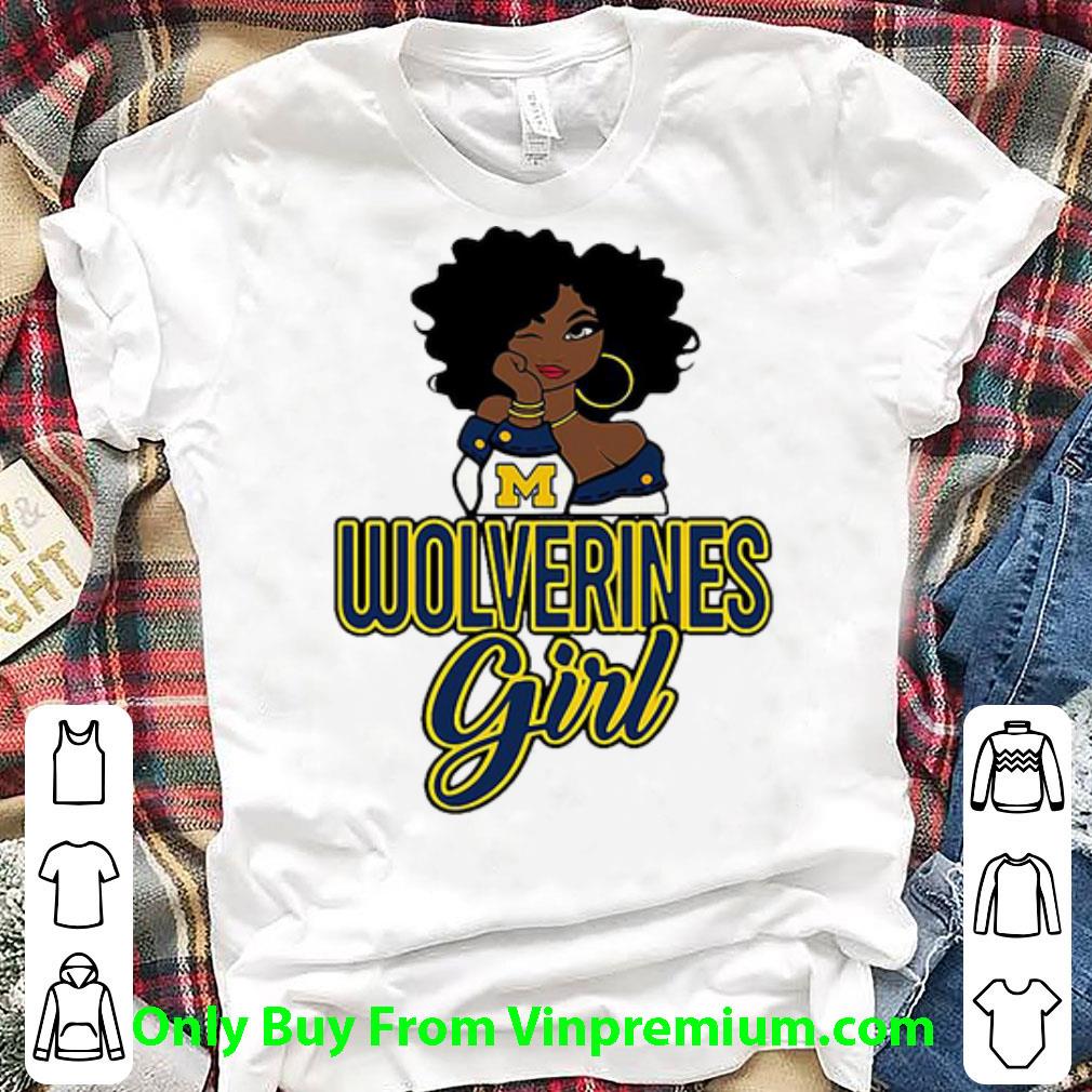 Premium Black Girl Oklahoma Wolverines Girl shirt 6