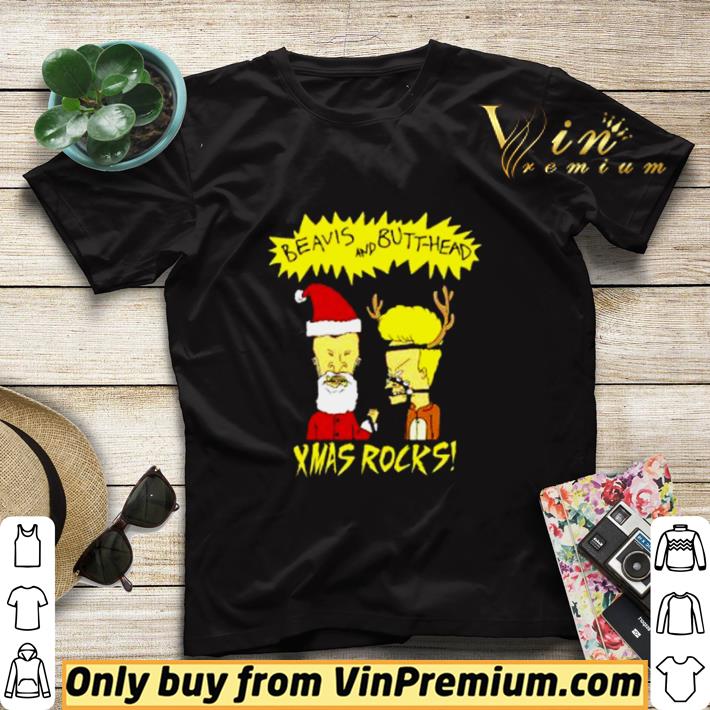Beavis and Butthead xmas rocks Christmas shirt sweater