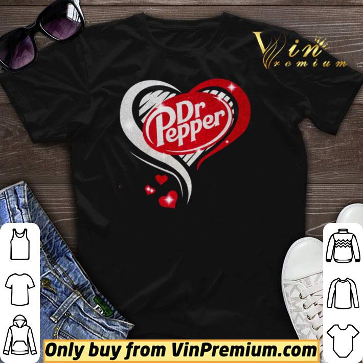 Hot Dr Pepper love heart shirt sweater 6