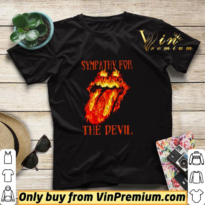 The Rolling Stones Fire Sympathy For The Devil shirt sweater