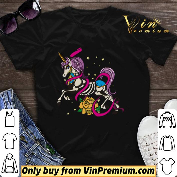 Top Skull Day Of The Dead Unicorn Horse Dia De Los Muertos shirt sweater 7