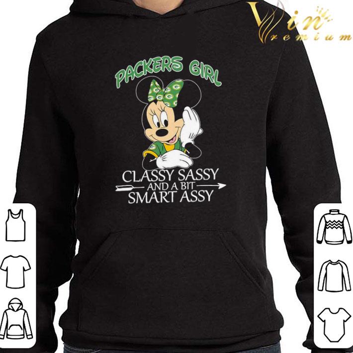 Minnie Mouse Packers Girl Classy sassy and a bit smart assy shirt 7 Minnie Mouse Packers Girl Classy sassy and a bit smart assy shirt