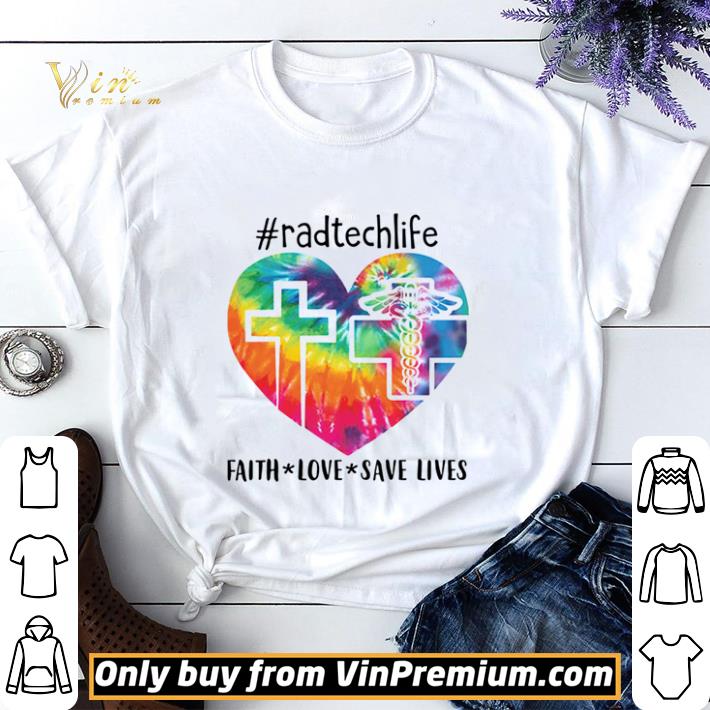 Red Teach Life Faith Love Save Lives shirt sweater 7