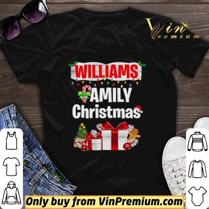 Williams family gift merry christmas 2020 shirt sweater 7