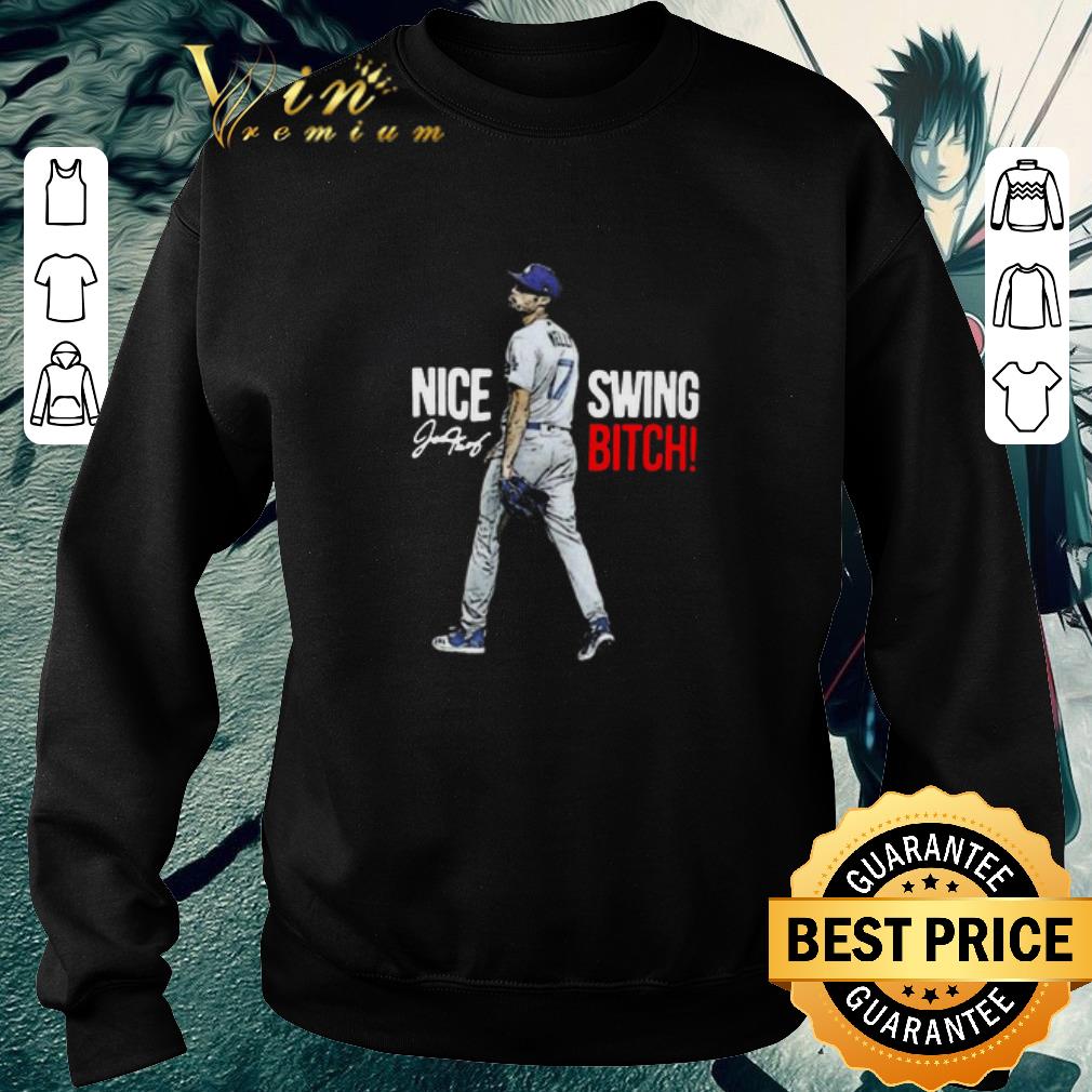 Joe Kelly Nice Swing Bitch LA Dodgers Champions 2020 Signature shirt