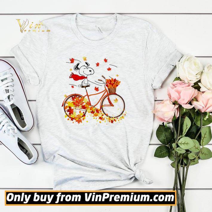 Top Snoopy Autumn driving bicycle shirt sweater 7 Top Snoopy Autumn driving bicycle shirt sweater