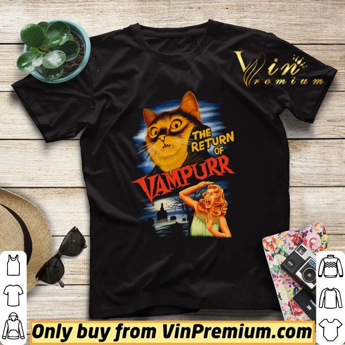Original Cat the return of Vampurr shirt sweater