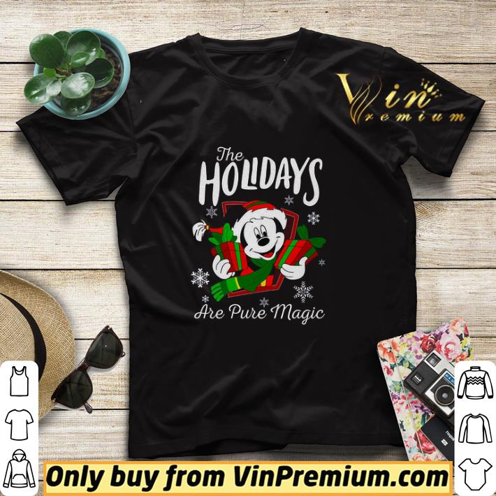 Pretty Mickey Mouse Merry Christmas The Holidays Are Pure Magic shirt sweater 7 Pretty Mickey Mouse Merry Christmas The Holidays Are Pure Magic shirt sweater
