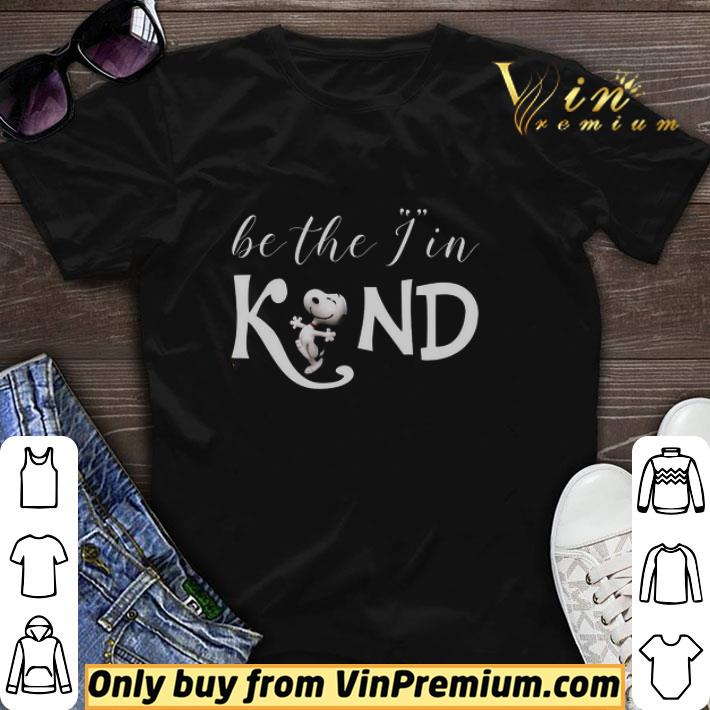 Pretty Be The I In Kind Snoopy shirt sweater 7