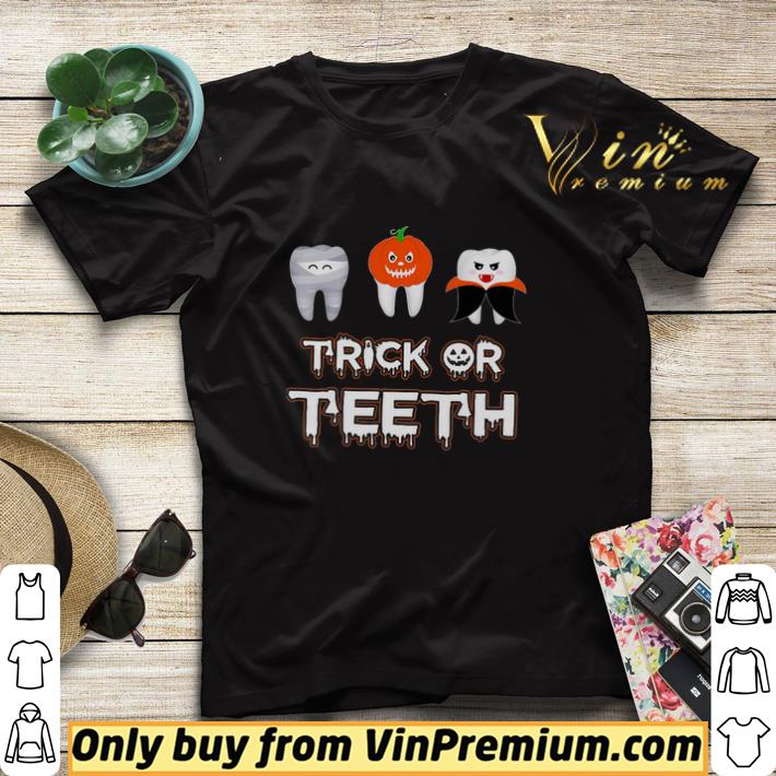 Dental Happy Halloween Trick Or Teeth shirt sweater 7 Dental Happy Halloween Trick Or Teeth shirt sweater