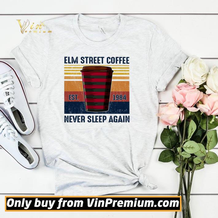 Nice Elm street coffee never sleep again vintage shirt sweater 7 Nice Elm street coffee never sleep again vintage shirt sweater