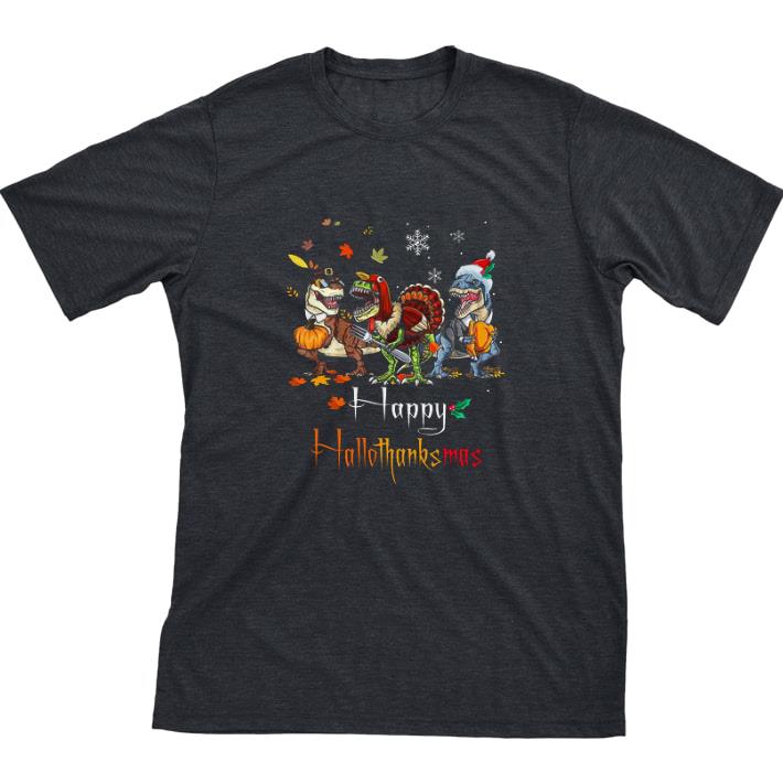 Top Dinosaur Happy Hallothanksmas tshirt sweatshirt 6