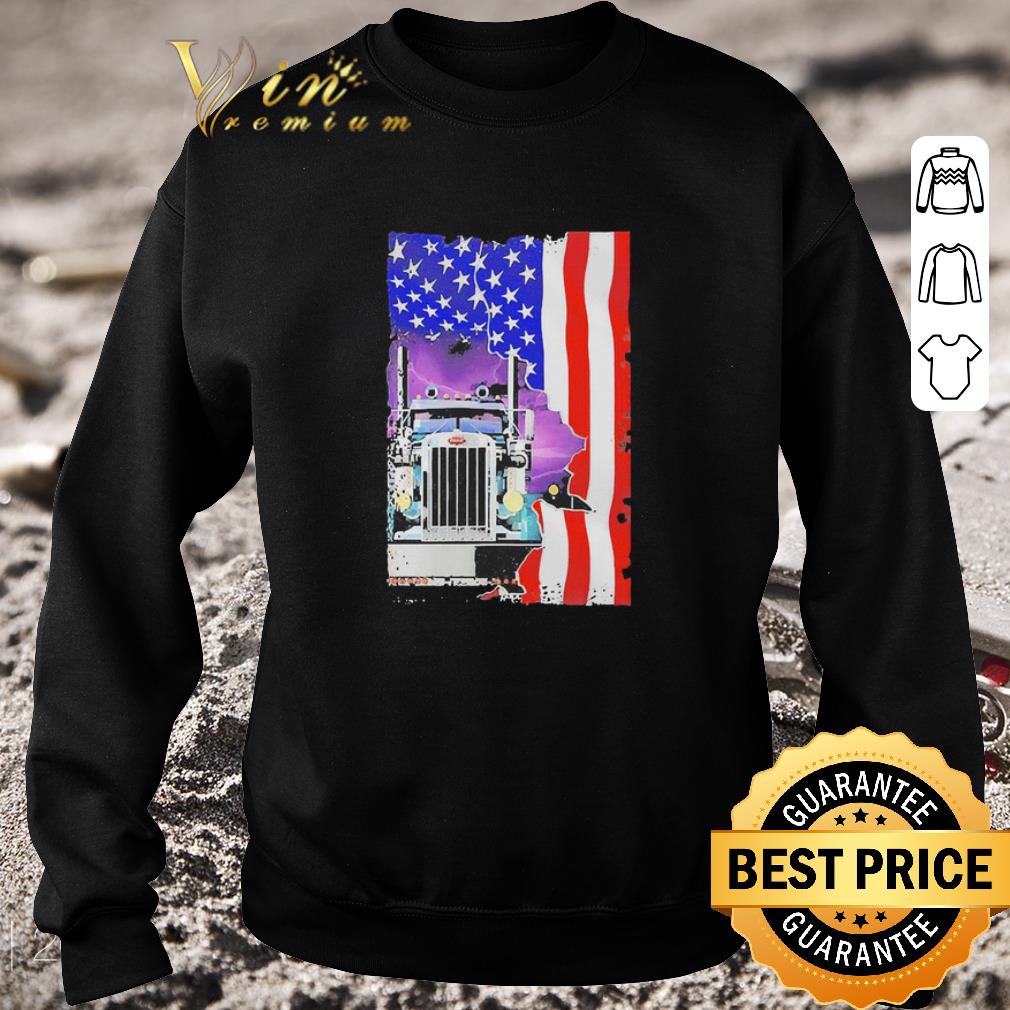Pretty Trucker American Flag shirt 7 Pretty Trucker American Flag shirt