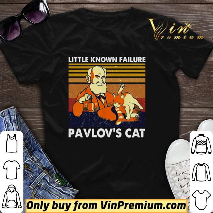 Awesome Little known failure pavlov’s cat vintage shirt sweater 6