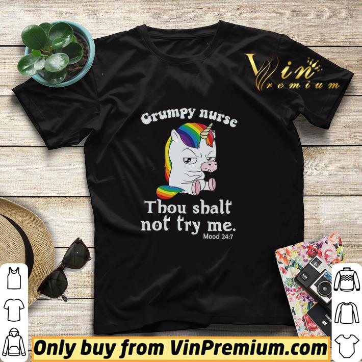 Unicorn Grumpy Nurse Thou Shalt Not Try Me shirt sweater 7 Unicorn Grumpy Nurse Thou Shalt Not Try Me shirt sweater