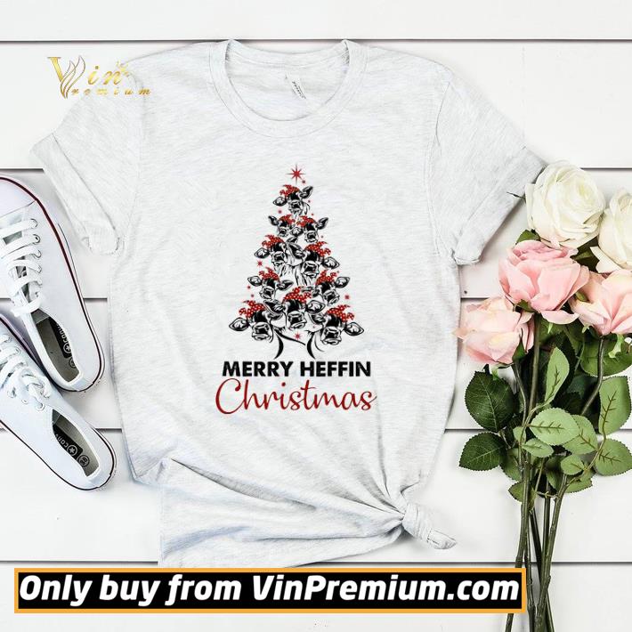 Cow Tree Merry Heffin Christmas shirt sweater