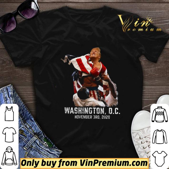 Rocky Trump Washington DC November 3rd 2020 shirt sweater 6
