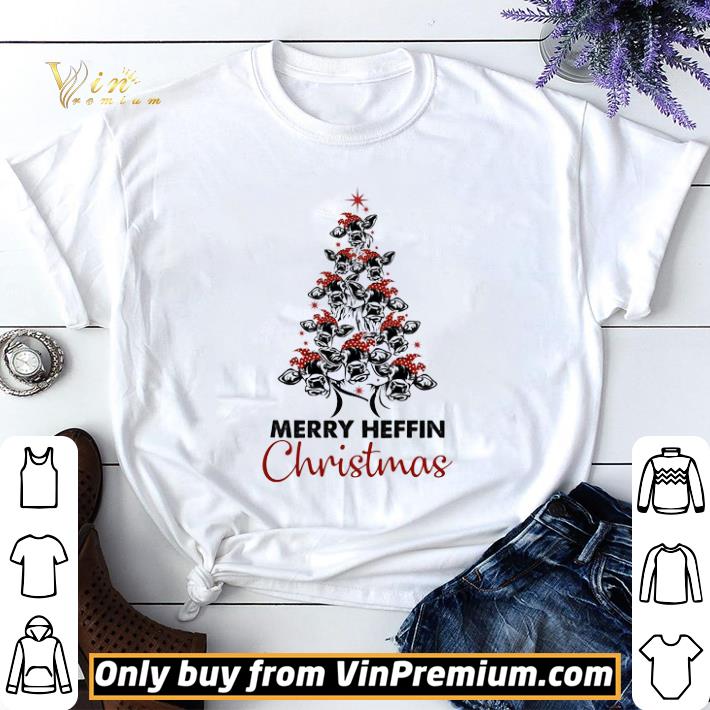 Cow Tree Merry Heffin Christmas shirt sweater 6