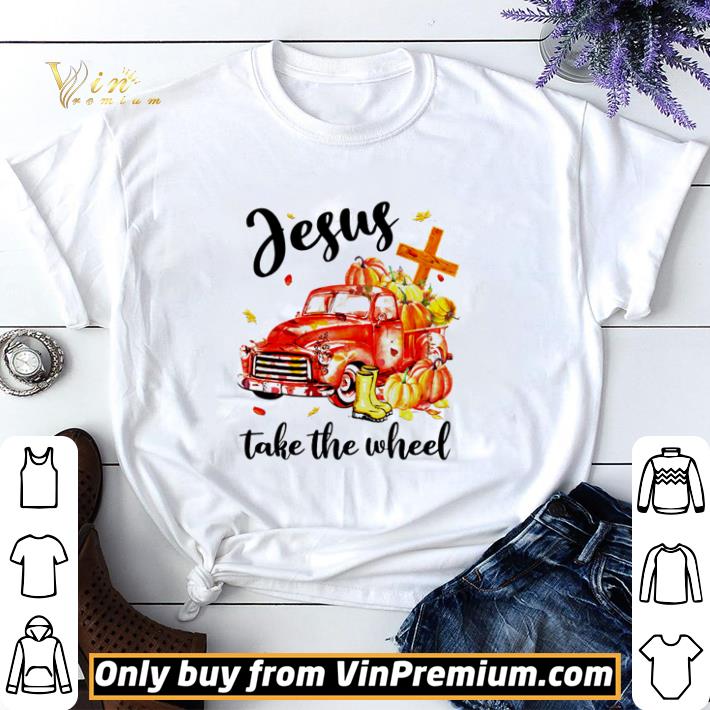 Halloween Jesus take the wheel shirt sweater 6