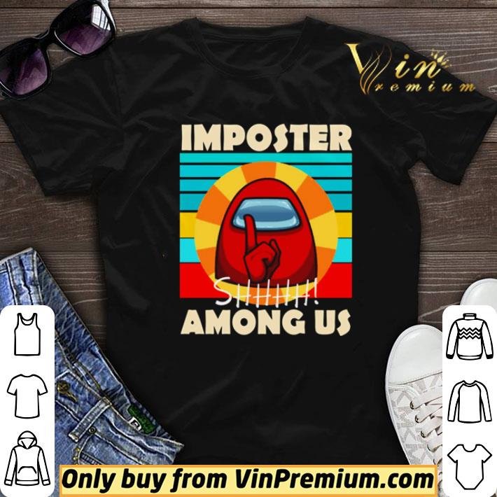 Imposter Shhhh Among Us vintage shirt sweater 7