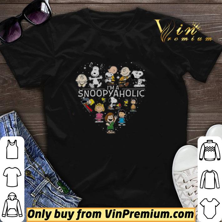Awesome I'm A Snoopy Aholic shirt sweater 6