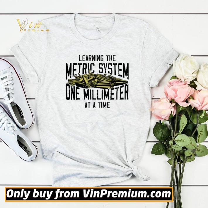 Learning the metric system one millimeter at a time shirt sweater