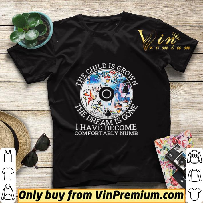 Pink floyd band cd the child is grown the dream is gone and i have become comfortably numb shirt sweater