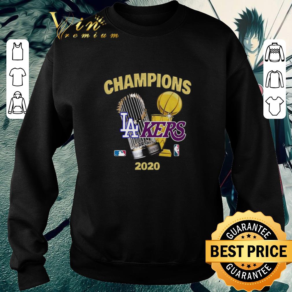 Top Champions Los Angeles Lakers World Series Champions 2020 shirt
