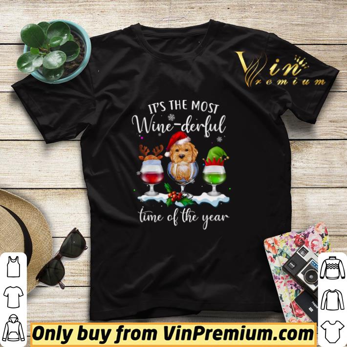 Poodle Santa Christmas It's The Most Wine Derful Time Of The Year shirt sweater 7 Poodle Santa Christmas It's The Most Wine Derful Time Of The Year shirt sweater