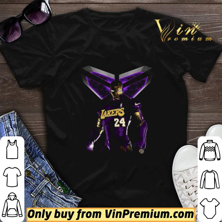 Lakers Iron Man 24 Kobe Bryant shirt sweater 6