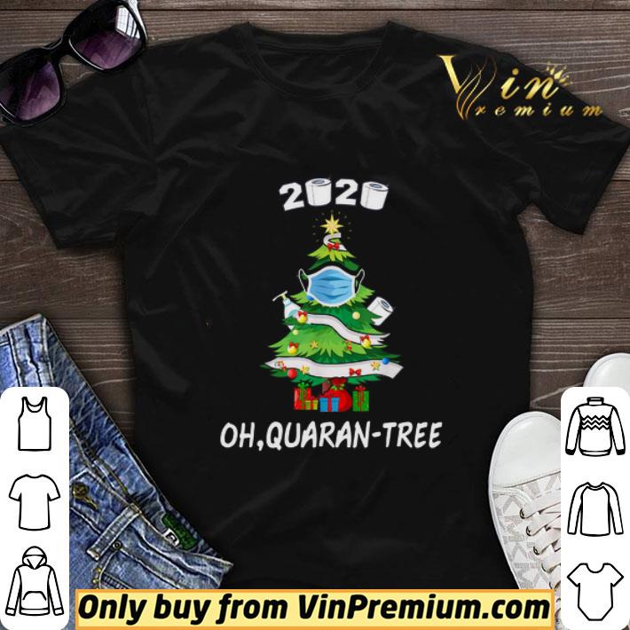 Tree Christmas Face Mask 2020 Toilet Paper Oh Quaran Tree shirt sweater 6