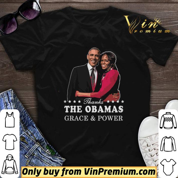 Thanks The Obamas Grace & Power shirt sweater 6