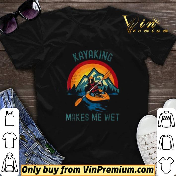 Kayaking Makes Me Wet Vintage shirt sweater 6
