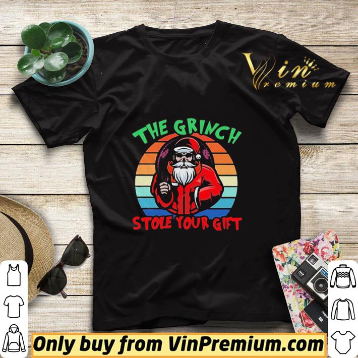 Santa Claus the Grinch stole your gilf vintage shirt sweater 7 Santa Claus the Grinch stole your gilf vintage shirt sweater