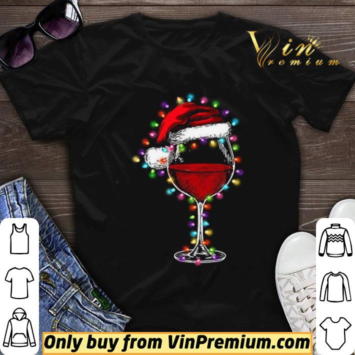 Wine Santa shirt sweater 7