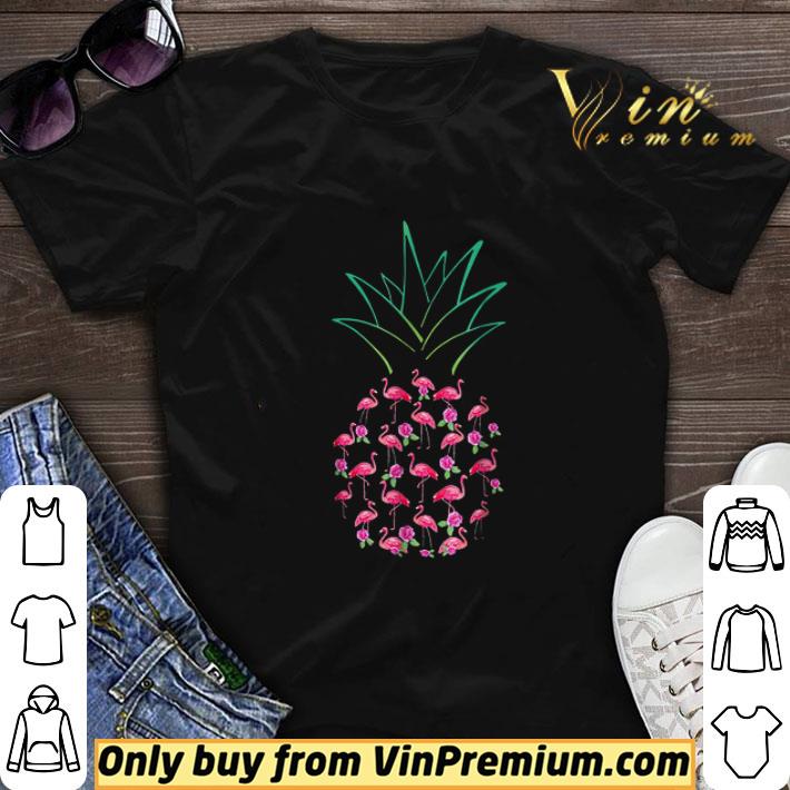 Pineapple Flamingos shirt sweater 7