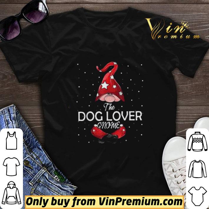 The Dog Lover Gnome Merry Christmas shirt sweater 6