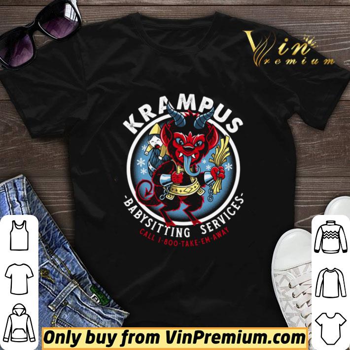 Krampus babysitting services shirt sweater 7