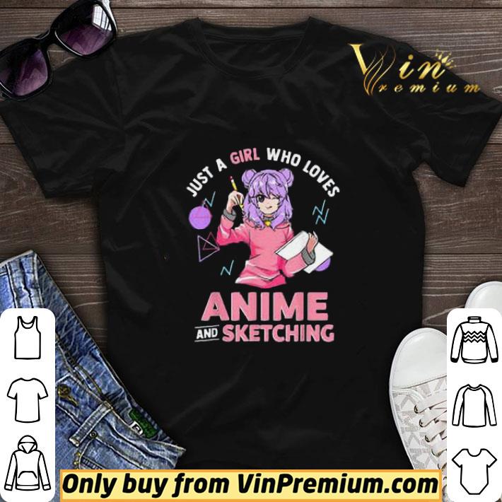 Just A Girl Who Loves Anime and Sketching shirt sweater 7