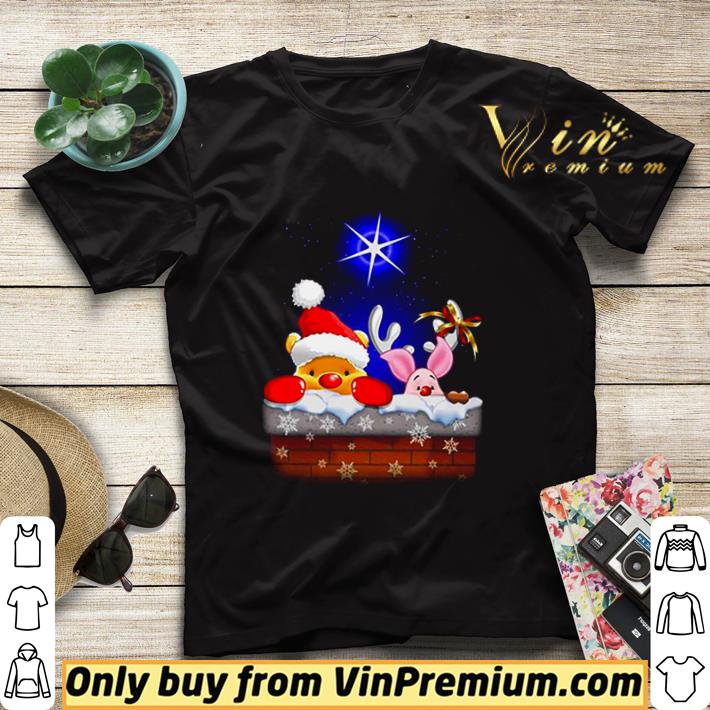 Pooh and piglet christmas shirt sweater