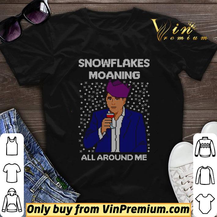 Piers Morgan snowflakes moaning all around me Christmas shirt sweater 7