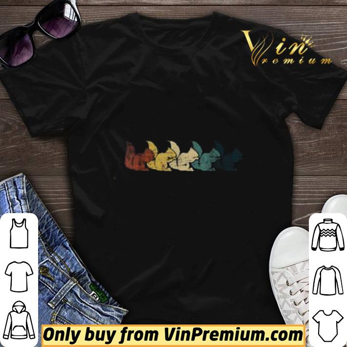 Retro Vintage Squirrel Animals Lover shirt sweater 7