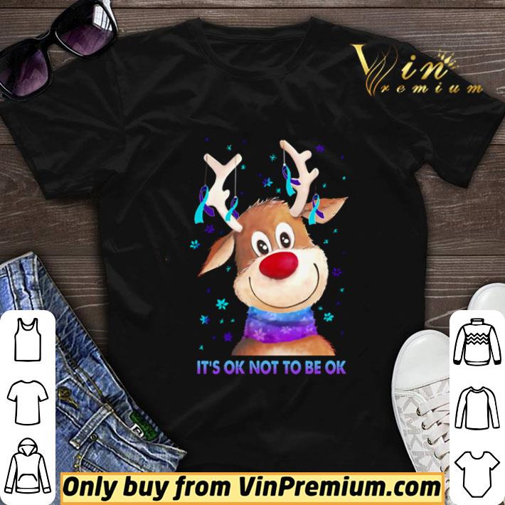Reindeer Suicide prevention it’s ok not to be ok shirt sweater 7