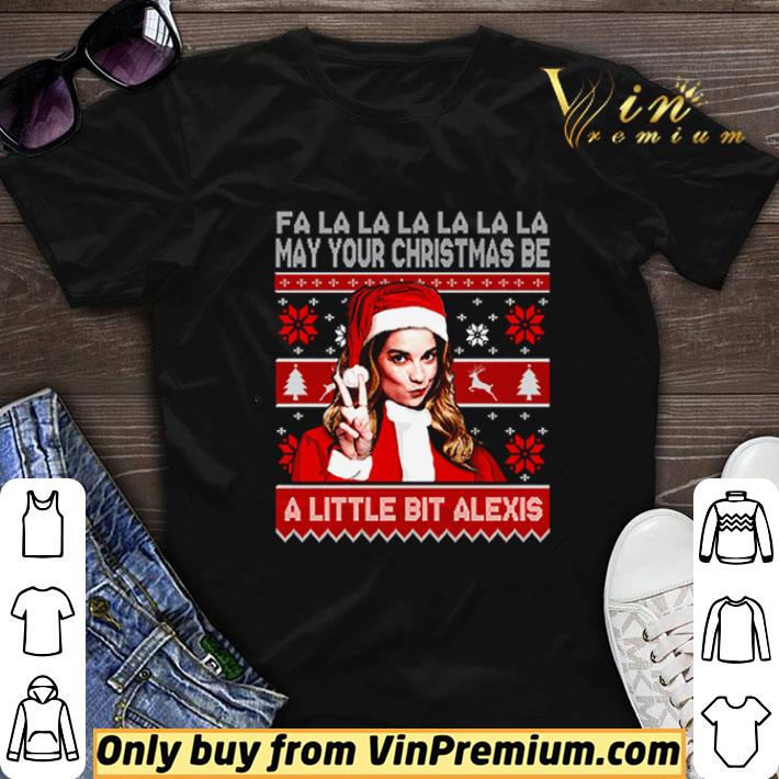 May your Christmas be a little bit alexis shirt sweater 6