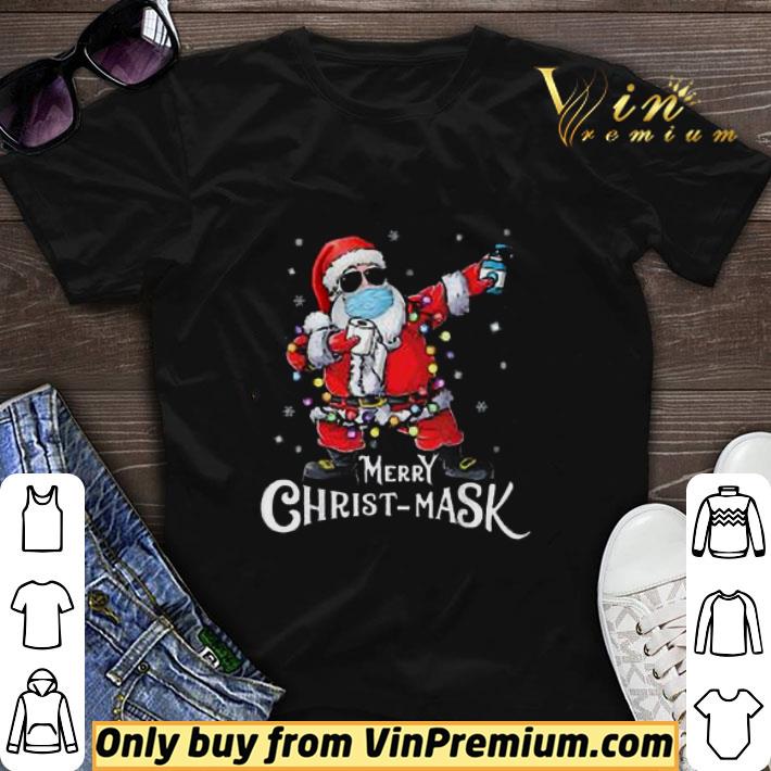 Christmas 2020 Santa Dabbing Wearing Mask shirt sweater 7